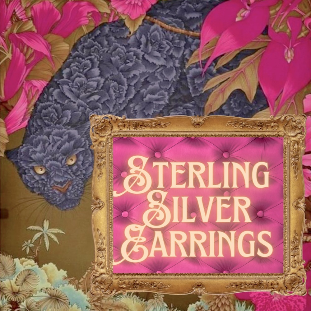 STERLING SILVER EARRINGS